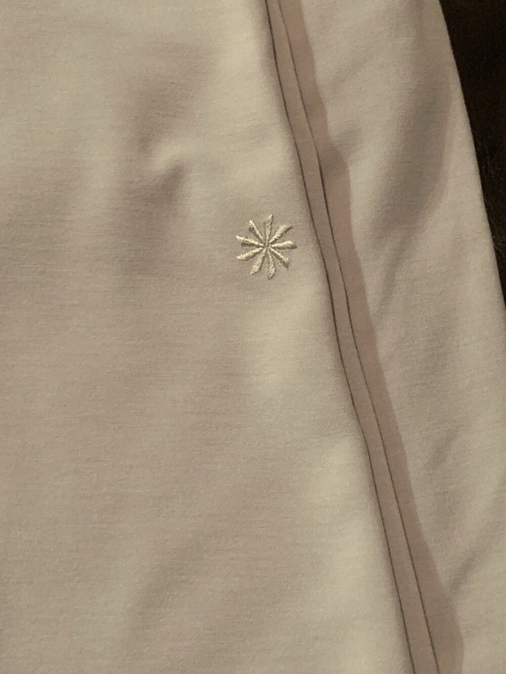 Athleta Seasoft Pants Women Sz Medium Tall. 30x33 Abalone Beige Workout Athletic - Picture 4 of 9